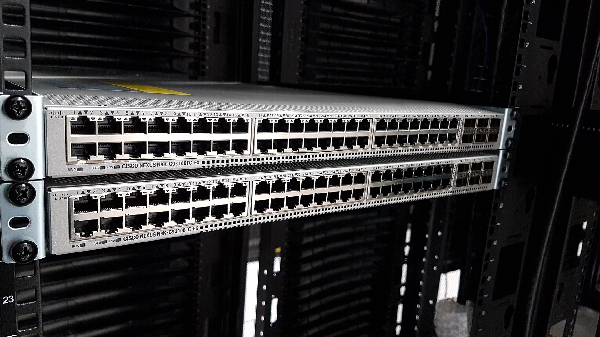 A corporate server room, the environment where ransomware attacks play out